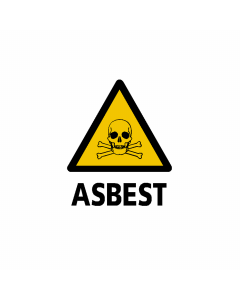 Afzetbord Toxische stoffen Asbest